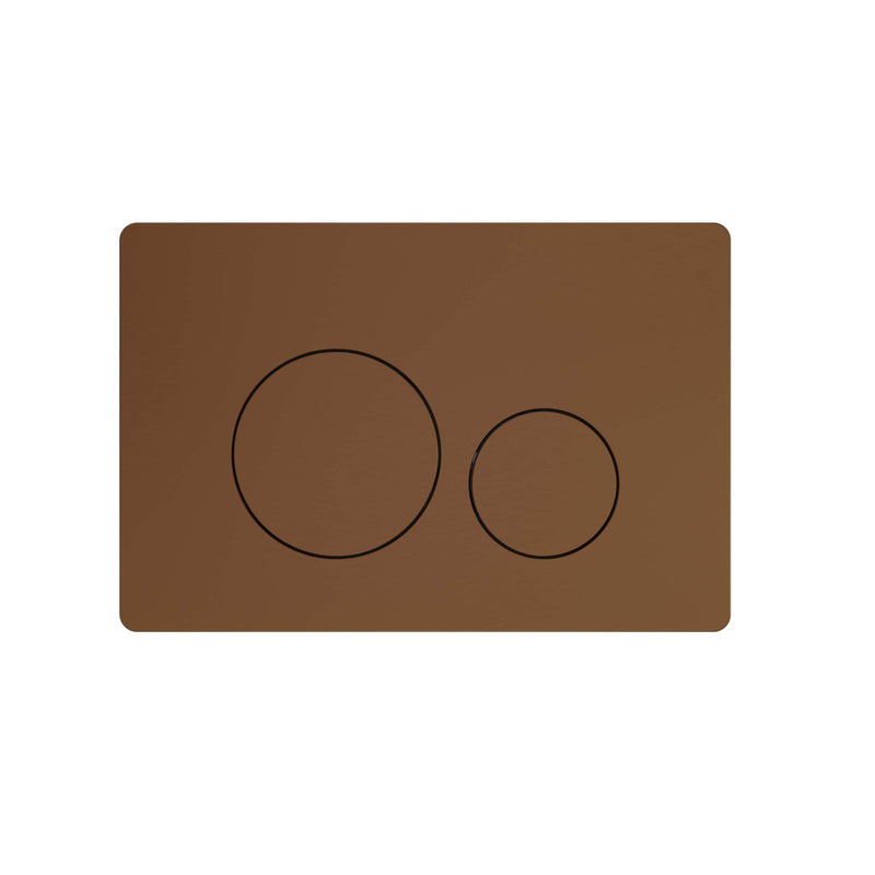 Tavistock Premium Flush Plate - Brushed Bronze