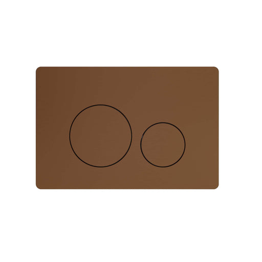 Tavistock Premium Flush Plate - Brushed Bronze