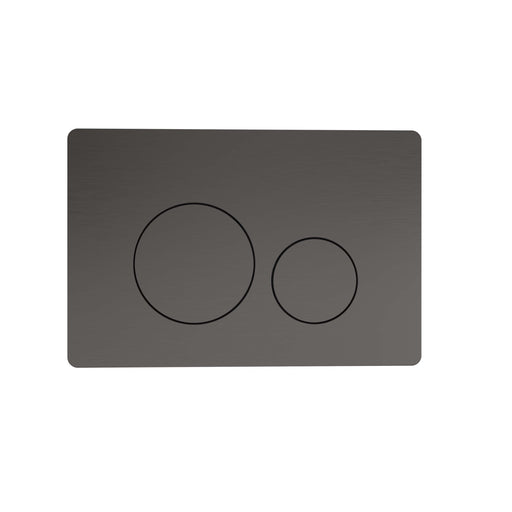 Tavistock Premium Flush Plate - Gunmetal