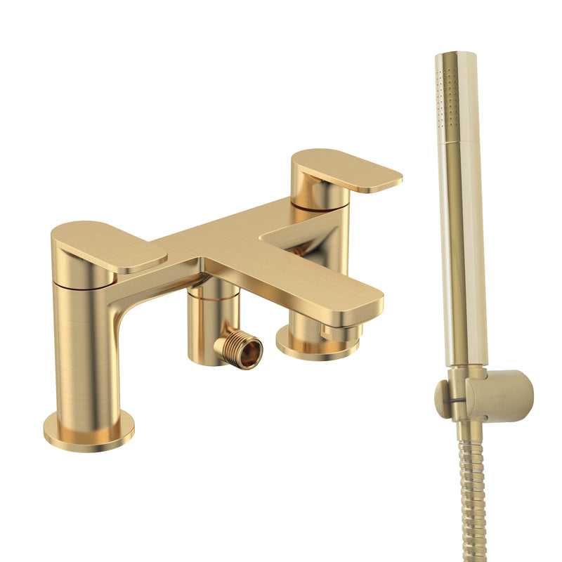 Tavistock Savour Bath Shower Mixer - Brushed Brass