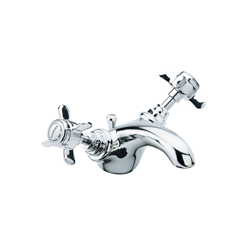 Tavistock Varsity Basin Mixer with Pop Up Waste - Chrome