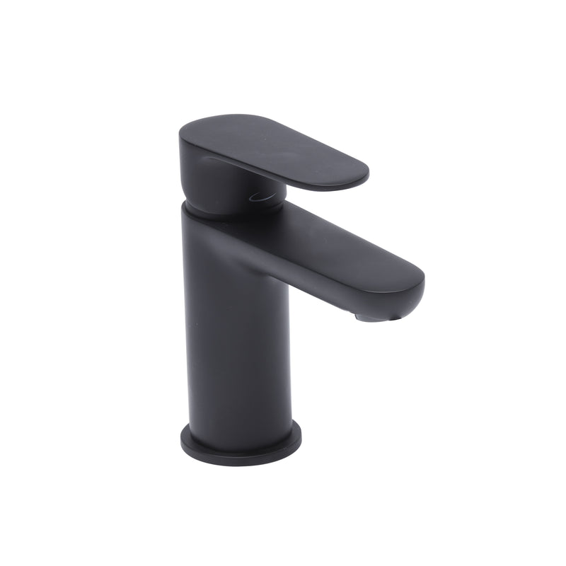 Tavistock Zero Basin Mixer with Click Waste - Black