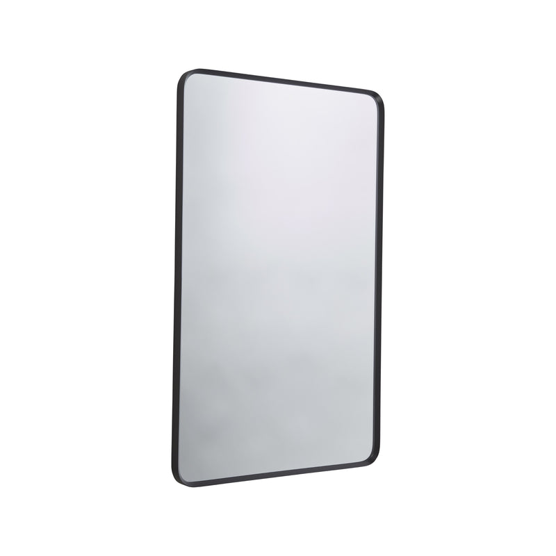 Tavistock Verge 450mm Rectangular Mirror - Black