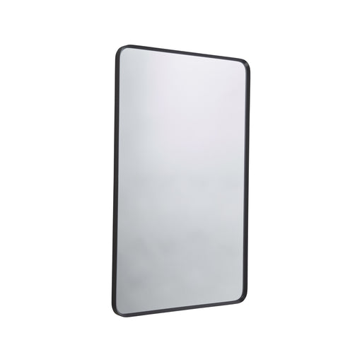 Tavistock Verge 450mm Rectangular Mirror - Black