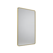 Tavistock Verge 450mm Rectangular Mirror - Brushed Brass