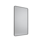 Tavistock Verge 450mm Rectangular Mirror - Gunmetal