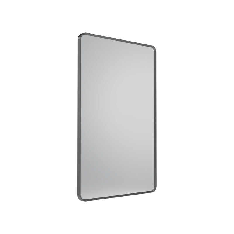 Tavistock Verge 450mm Rectangular Mirror - Gunmetal
