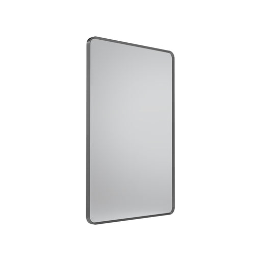 Tavistock Verge 450mm Rectangular Mirror - Gunmetal