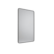 Tavistock Verge 450mm Rectangular Mirror - Gunmetal