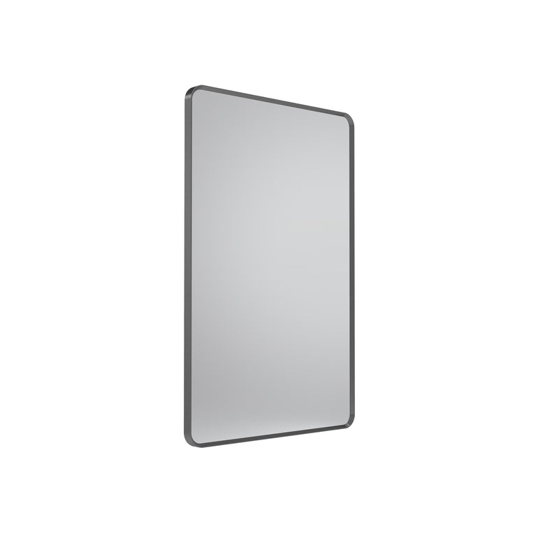 Tavistock Verge 450mm Rectangular Mirror - Gunmetal