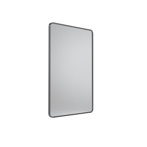 Tavistock Verge 450mm Rectangular Mirror - Gunmetal