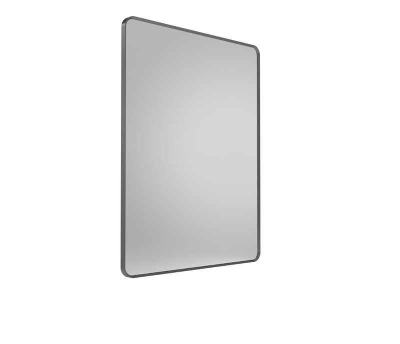 Tavistock Verge 600mm Rectangular Mirror - Gunmetal