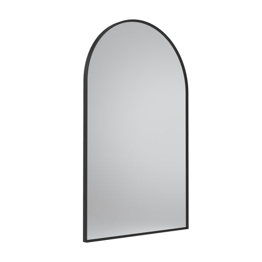 Tavistock Verge 500mm Arch Mirror - Black