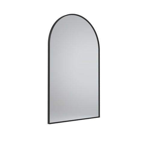 Tavistock Verge 500mm Arch Mirror - Black