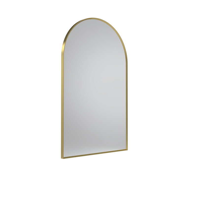 Tavistock Verge Arch Mirror - Brushed Brass