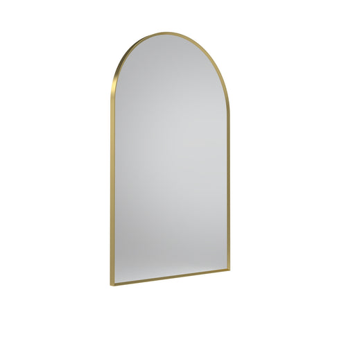 Tavistock Verge Arch Mirror - Brushed Brass