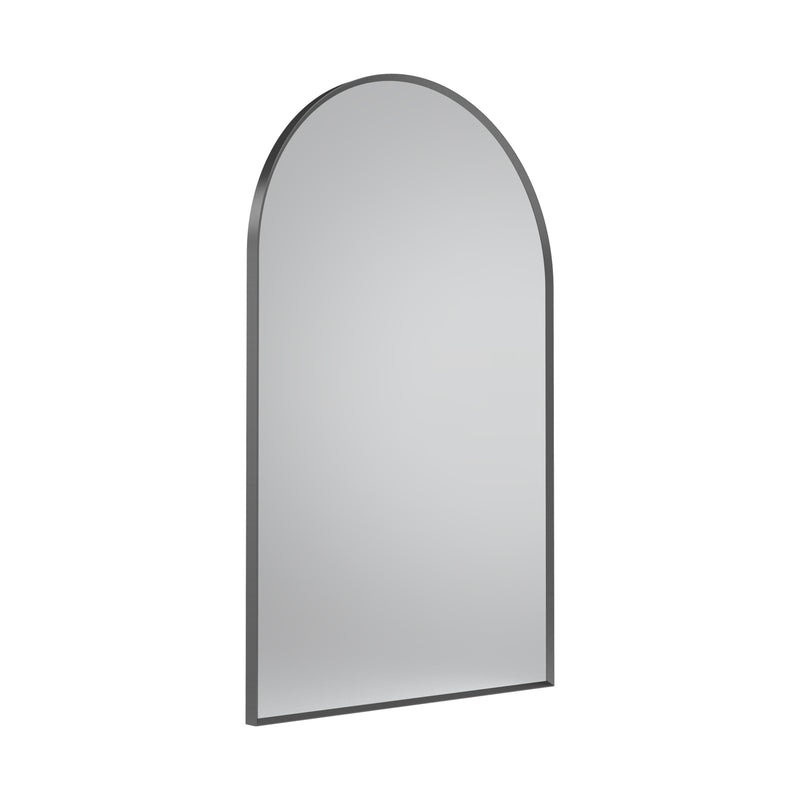 Tavistock Verge 500mm Arch Mirror - Gunmetal
