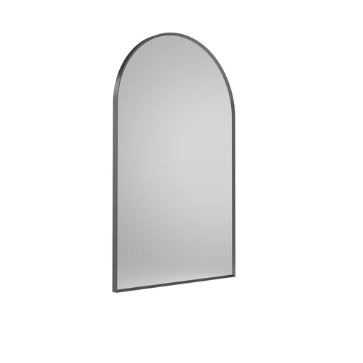 Tavistock Verge 500mm Arch Mirror - Gunmetal