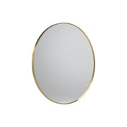 Tavistock Verge 600mm Circular Mirror - Brushed Brass
