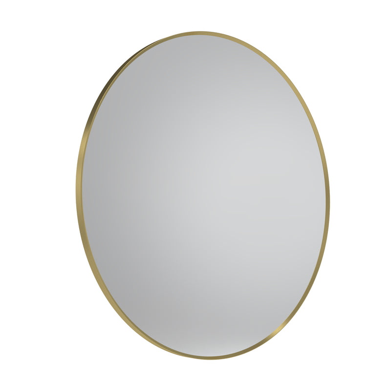 Tavistock Verge 800mm Circular Mirror - Brushed Brass
