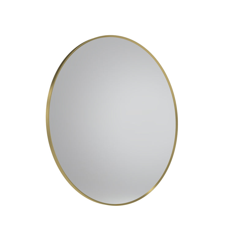 Tavistock Verge 800mm Circular Mirror - Brushed Brass
