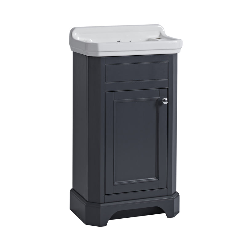 Tavistock Vitoria 500mm Cloakroom Unit - Matt Dark Grey