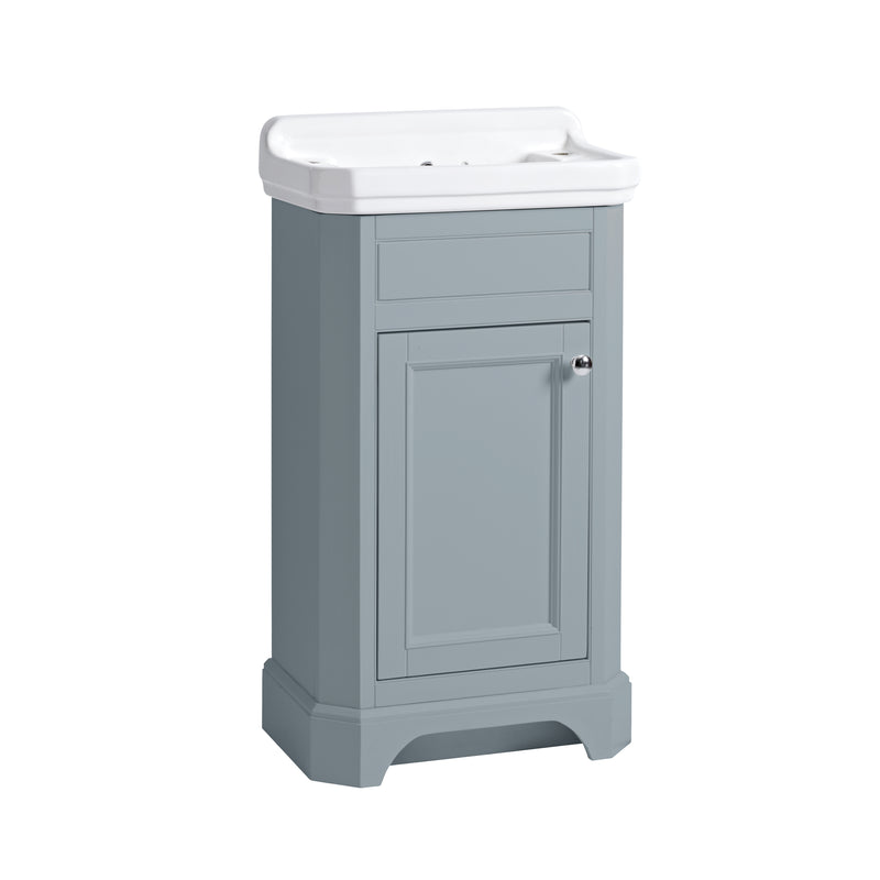 Tavistock Vitoria 500mm Cloakroom Unit - Matt Mineral Blue