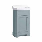 Tavistock Vitoria 500mm Cloakroom Unit - Matt Mineral Blue