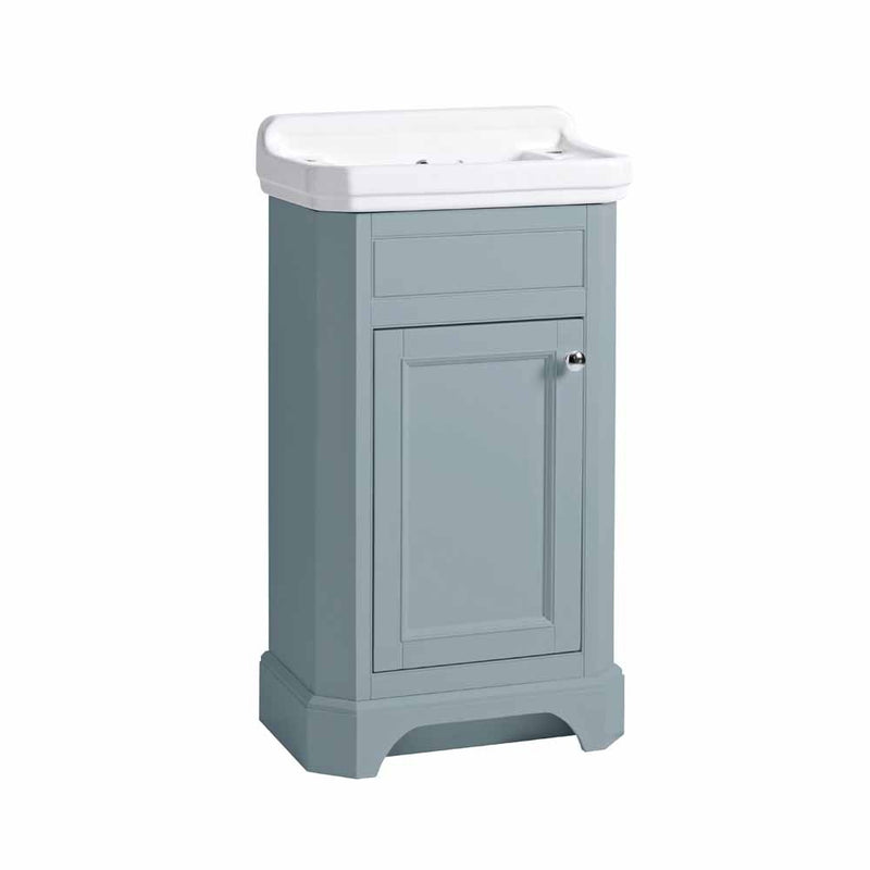 Tavistock Vitoria 500mm Cloakroom Unit - Matt Mineral Blue
