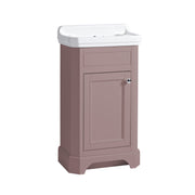 Tavistock Vitoria 500mm Cloakroom Unit - Matt Suede Pink
