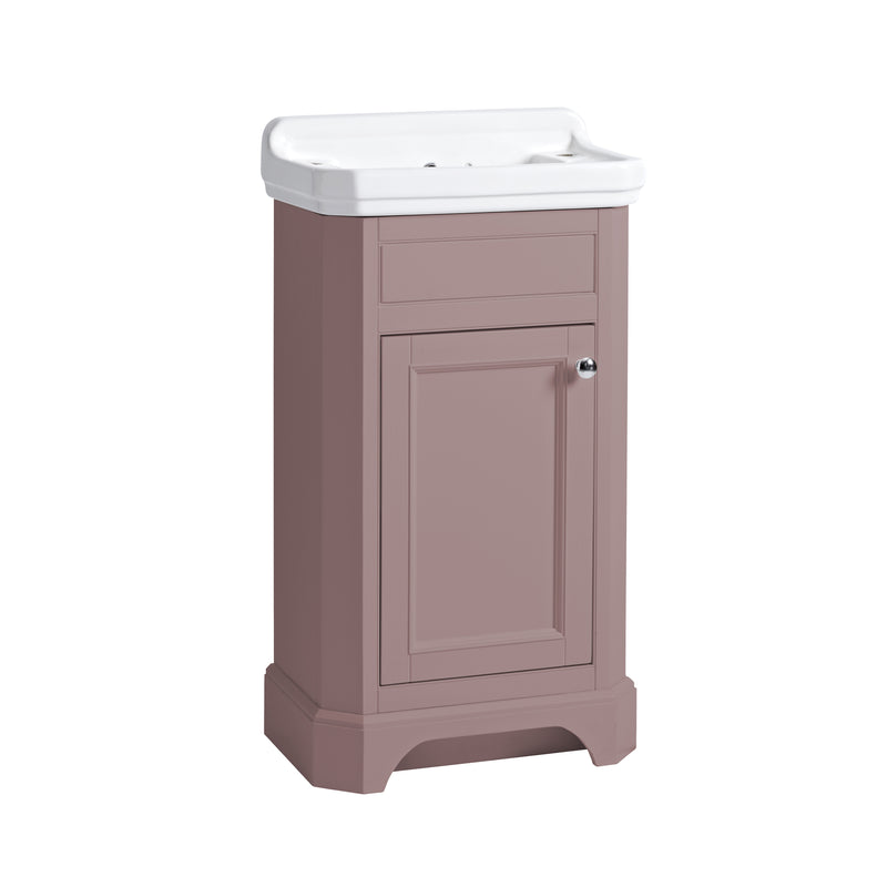Tavistock Vitoria 500mm Cloakroom Unit - Matt Suede Pink