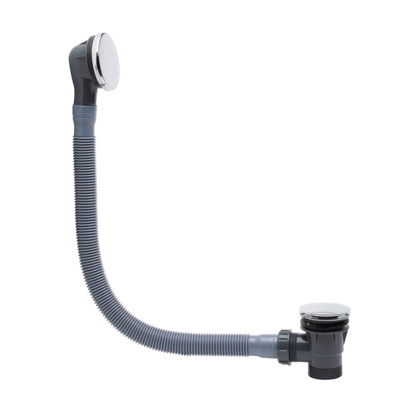 Tavistock Click Bath Waste & Overflow - Chrome