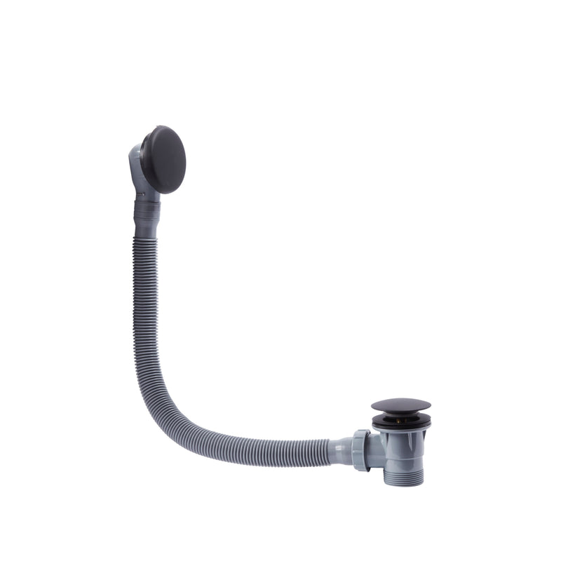 Tavistock Click Bath Waste & Overflow - Black