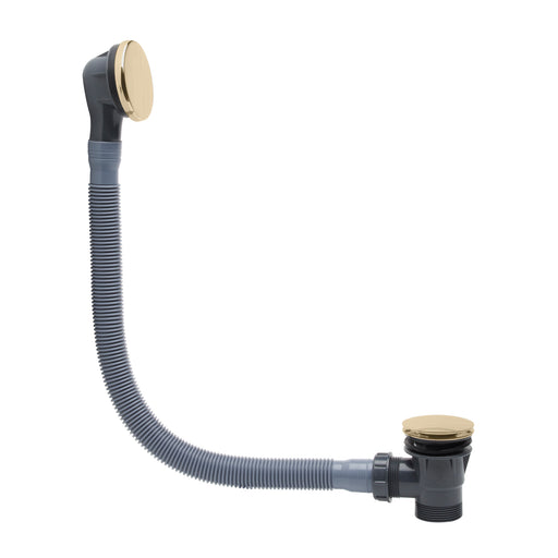 Tavistock Click Bath Waste & Overflow - Brushed Brass