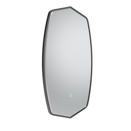 Tavistock Oxygen 450mm Illuminated Traditional Mirror - Gunmetal