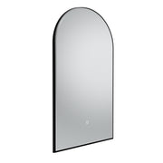Tavistock Oxygen 500mm Illuminated Arch Mirror - Black