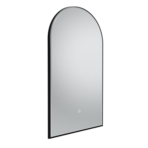 Tavistock Oxygen 500mm Illuminated Arch Mirror - Black