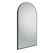 Tavistock Oxygen 500mm Illuminated Arch Mirror - Black