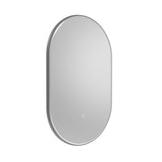 Tavistock Oxygen 500mm Illuminated Pill Mirror - Gunmetal