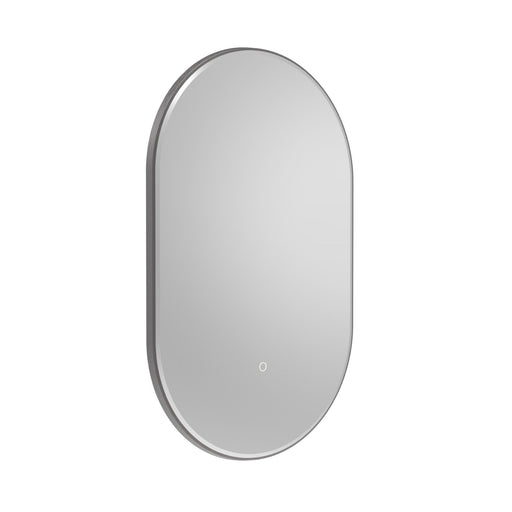 Tavistock Oxygen 500mm Illuminated Pill Mirror - Gunmetal
