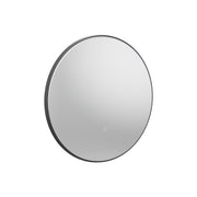 Tavistock Oxygen 600mm Illuminated Circular Mirror - Black