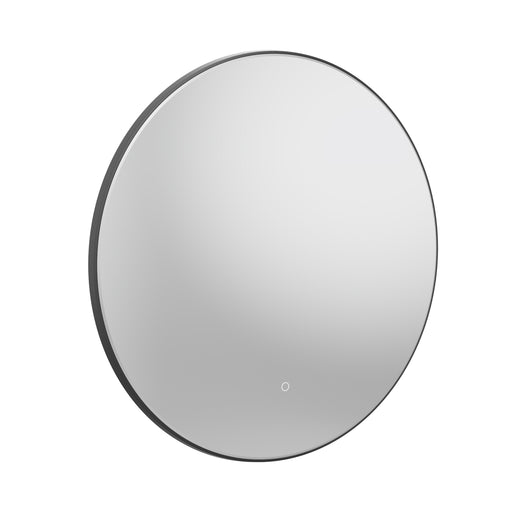 Tavistock Oxygen 800mm Illuminated Circular Mirror - Black