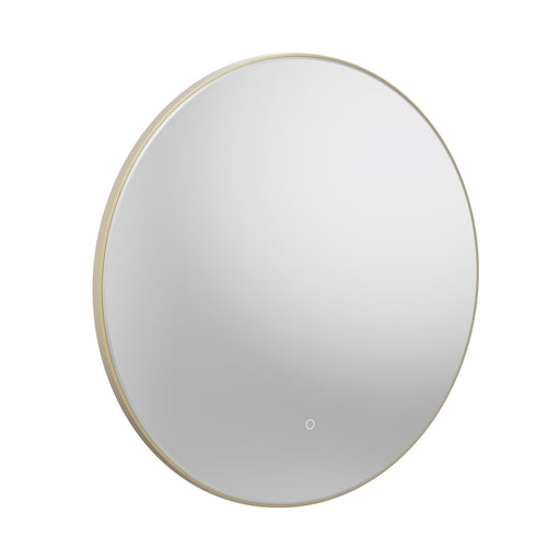 Tavistock Oxygen 800mm Illuminated Circular Mirror - Brushed Brass