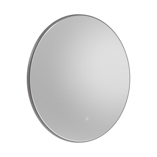 Tavistock Oxygen 800mm Illuminated Circular Mirror - Gunmetal