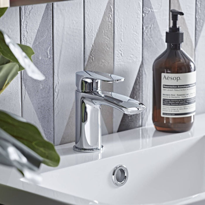 Tavistock Avid Basin Mixer With Click Waste - Chrome (TAV11)