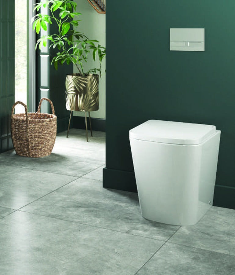 The White Space Anon Rimless Back to Wall WC