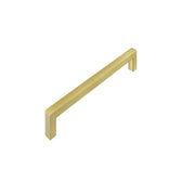 The White Space Bar handle in Brushed Brass