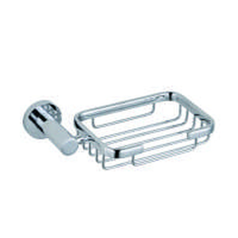 The White Space Capita soap basket in chrome