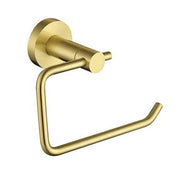 The White Space Capita toilet roll holder in brushed brass