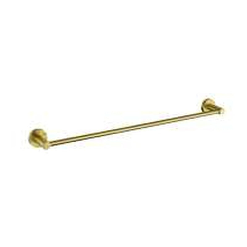 The White Space Capita towel rail in brushed brass